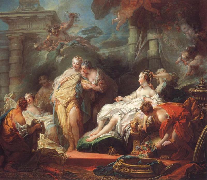 Jean Honore Fragonard Psyche Showing Her Sisters her gifts From Cupid Germany oil painting art